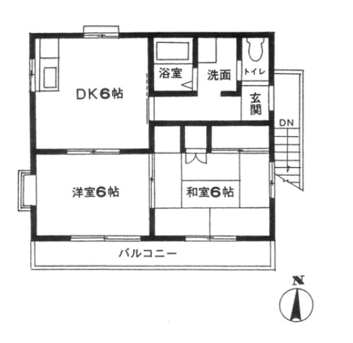 ベルセゾン本牧 の間取り