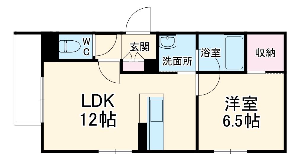 Maison de Lueurの間取り