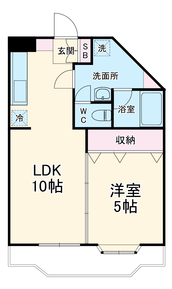 サンレジデンスの間取り