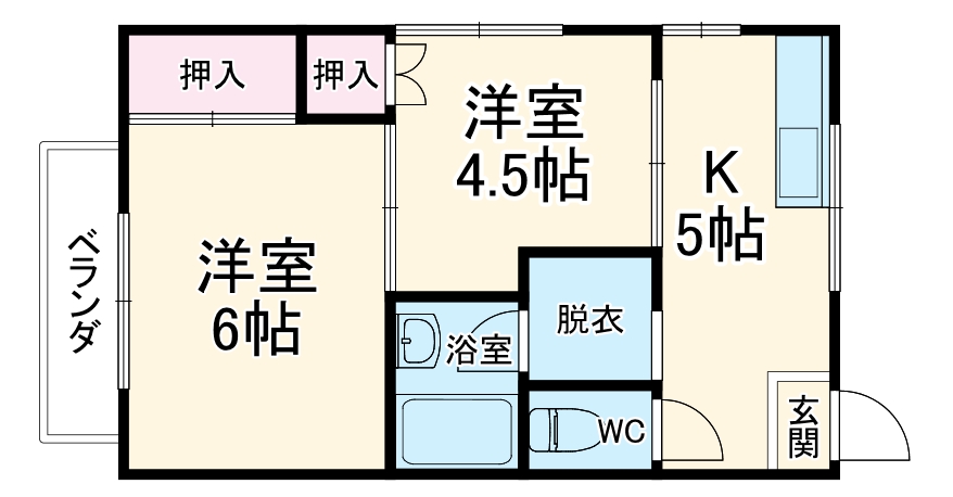富士ハイムの間取り