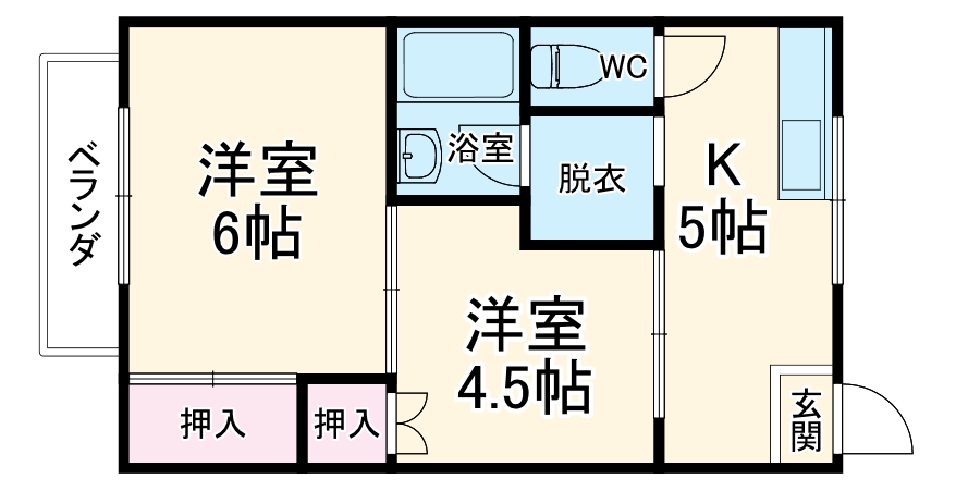 富士ハイムの間取り