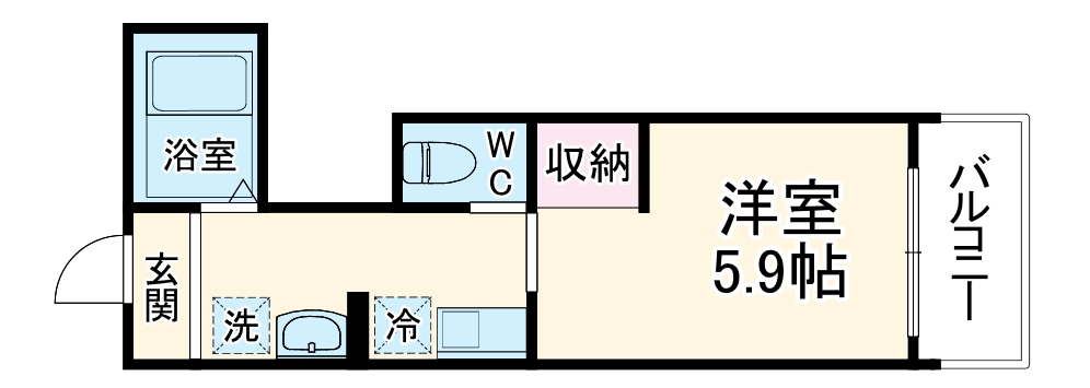 MELDIA東岩槻駅前の間取り