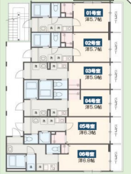 MELDIA東岩槻駅前の間取り