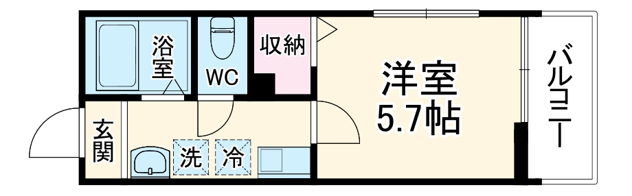 MELDIA東岩槻駅前の間取り