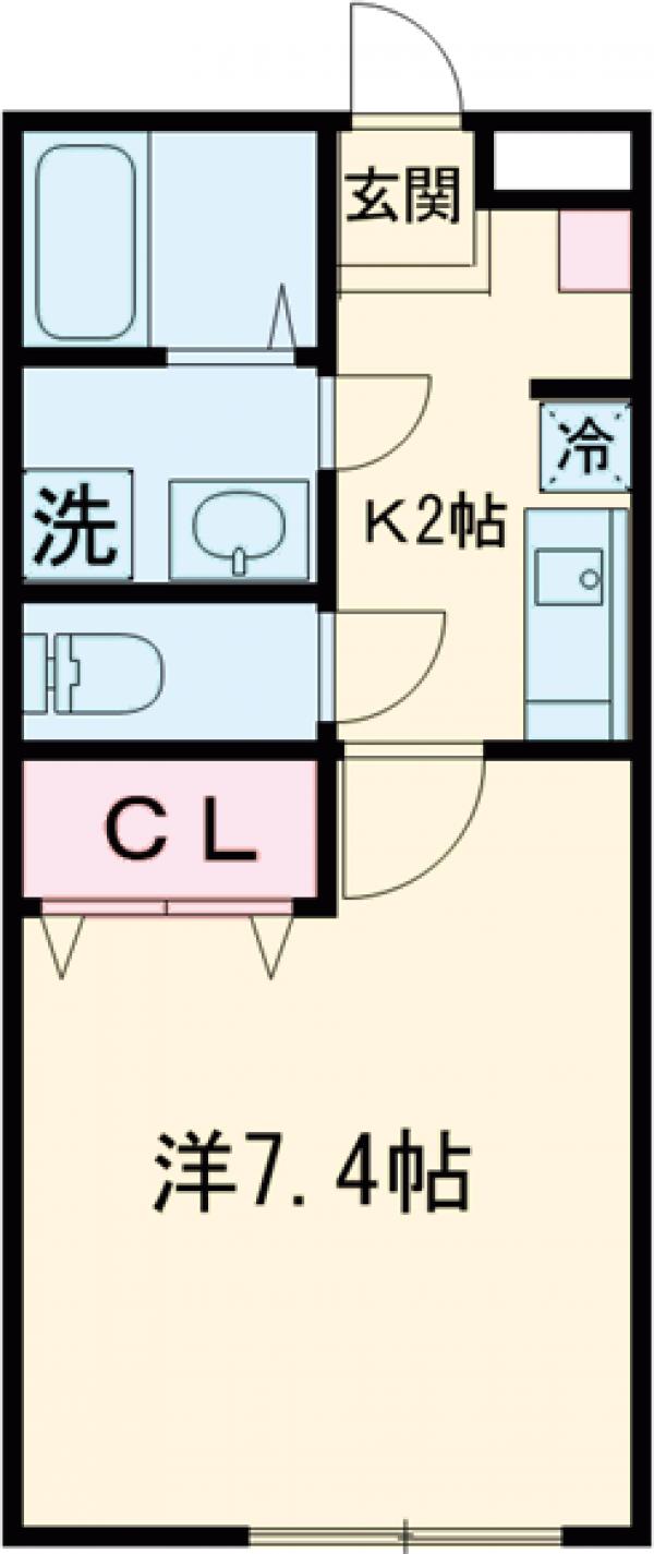 レーヴコート相模台の間取り