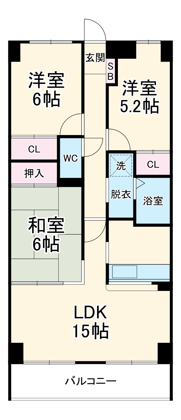 日本泉ビルの間取り