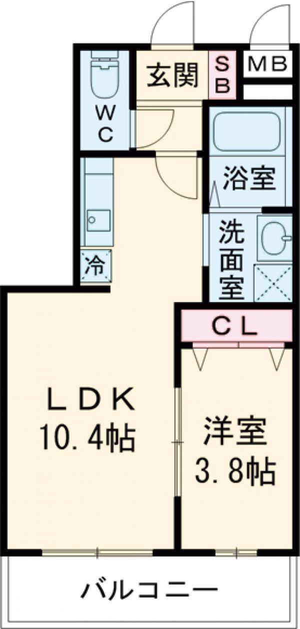 LiveCasa高宮の間取り