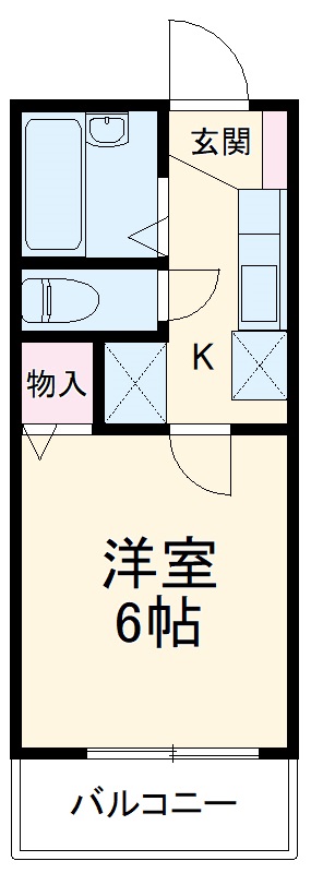 エクレールふれあい・レジデンスふれあいの間取り