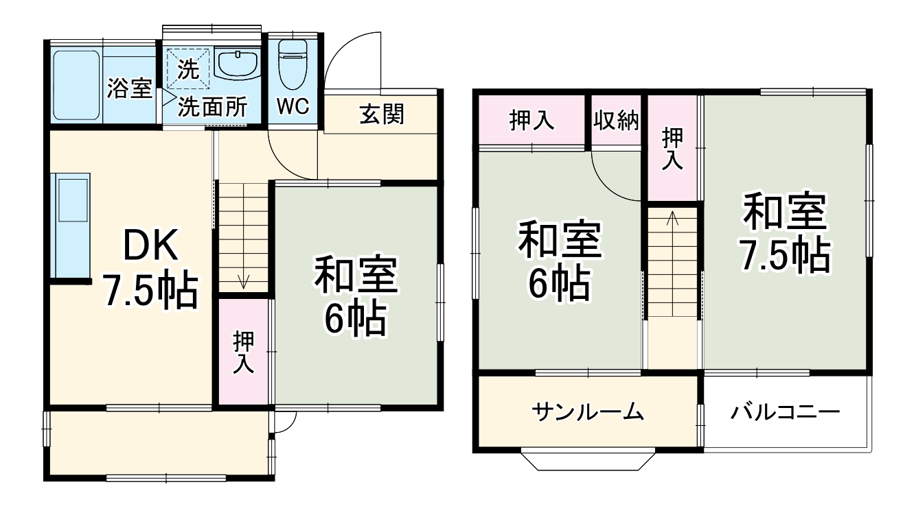 上尾市上の間取り