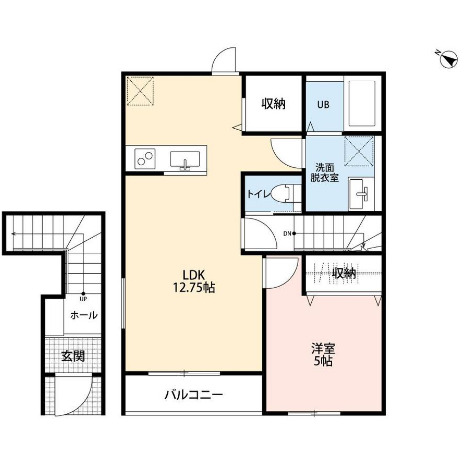リーブルファイン鴻巣大間の間取り