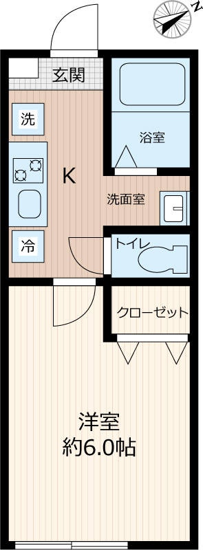 グランフェリオ本千葉の間取り