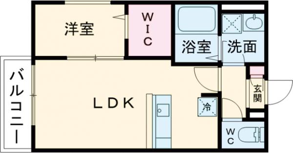 KEIAI RESIDENCE 梅島の間取り