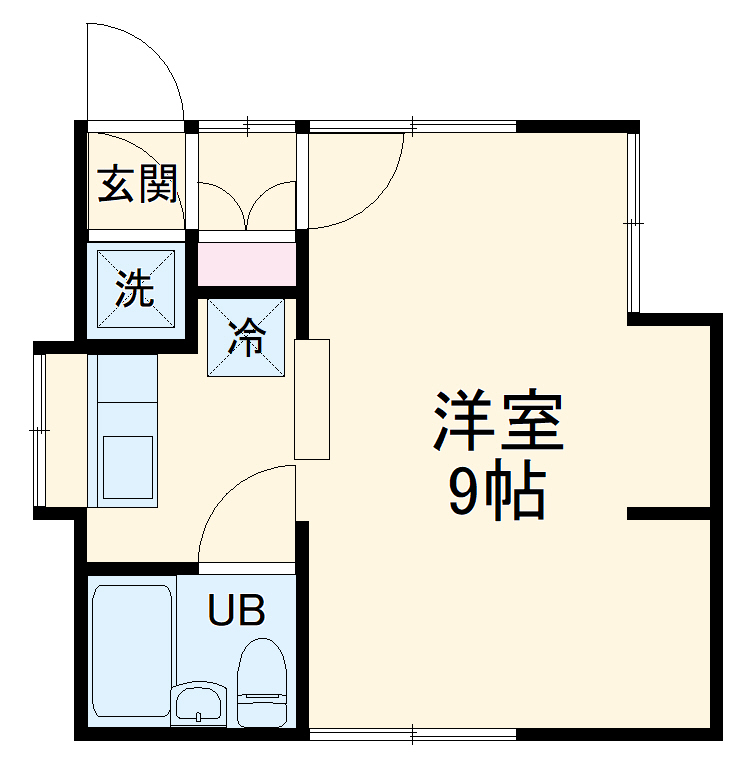 コーポネモト追浜の間取り