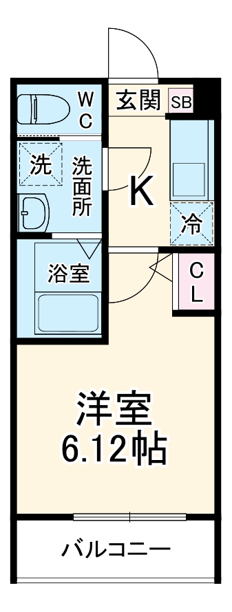 GRADUS相武台前Ⅱの間取り