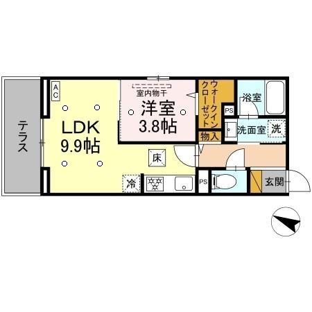 コニフェールⅠの間取り