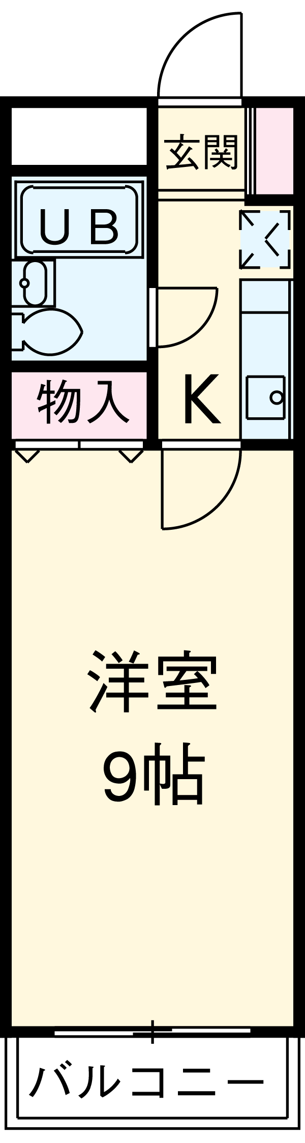 エクレール南町田の間取り