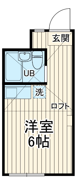 ユナイト阪東橋シドニーの杜の間取り
