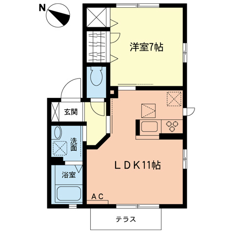 アーバンコートの間取り