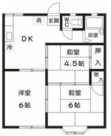 リーブル ベルセゾンの間取り