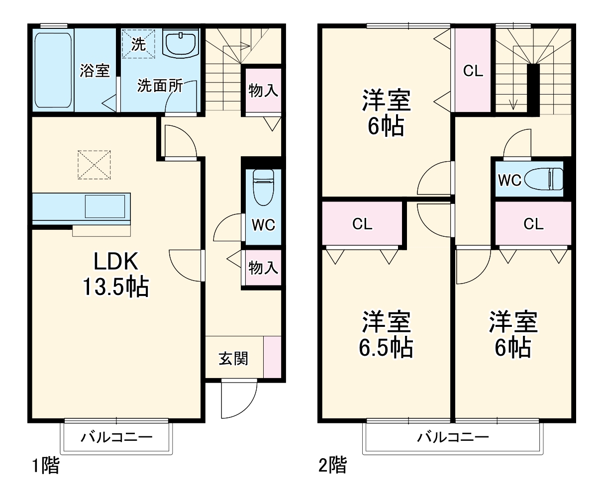サニー和合の間取り