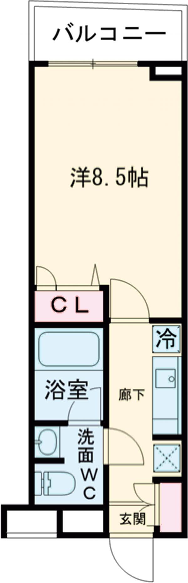 S-RESIDENCE玉川学園前の間取り
