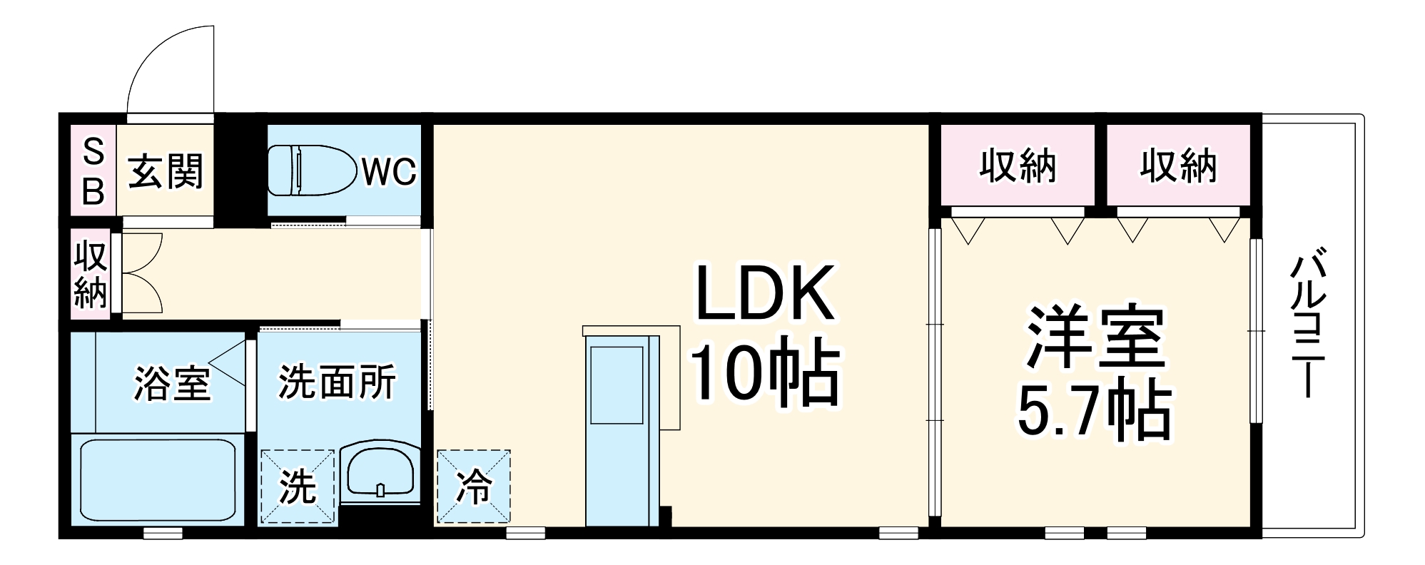ユアメゾン御前の間取り