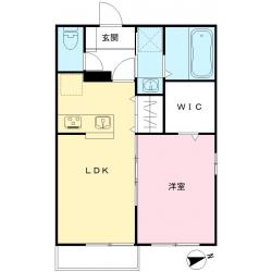 パナハイツ吉沢の間取り