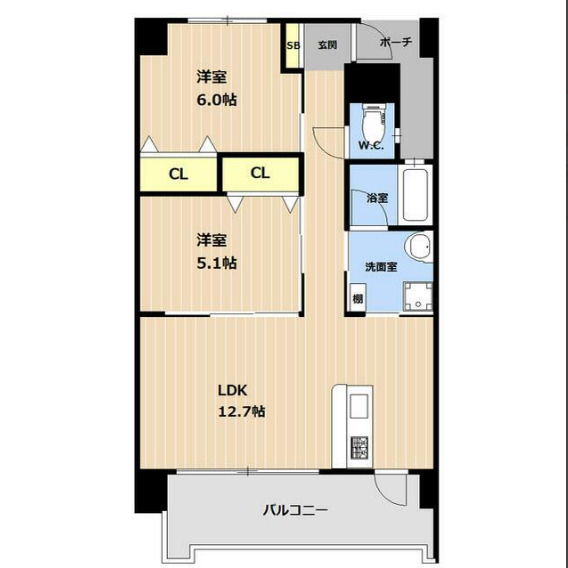 sopla blisaの間取り