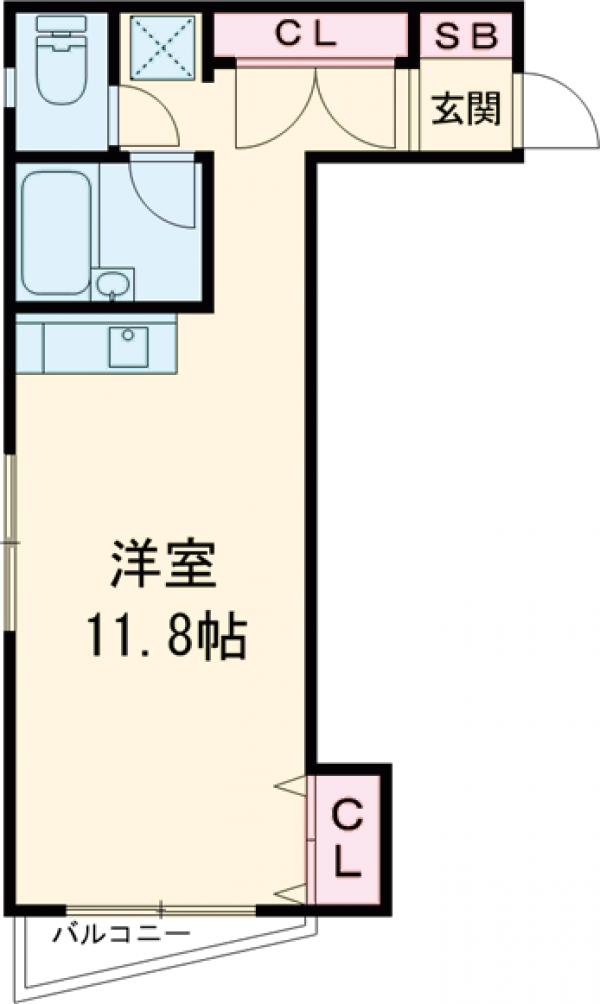 五本木アパートメンツの間取り