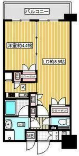 レジデンスエアポートの間取り