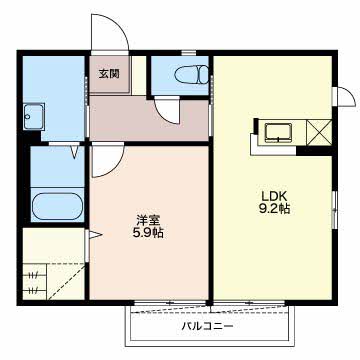 リベルテの間取り