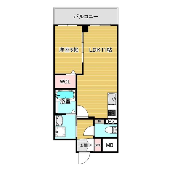 VITA荒本の間取り