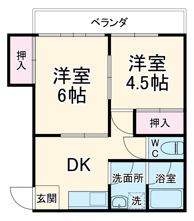 トミーハイツの間取り