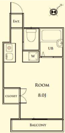 エバグリーン浜田山の間取り