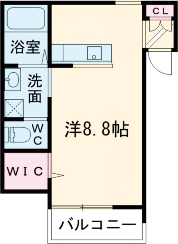 WoodyChaleur・102号室の間取り