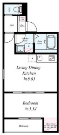 GRADUS八千代台Ⅲの間取り