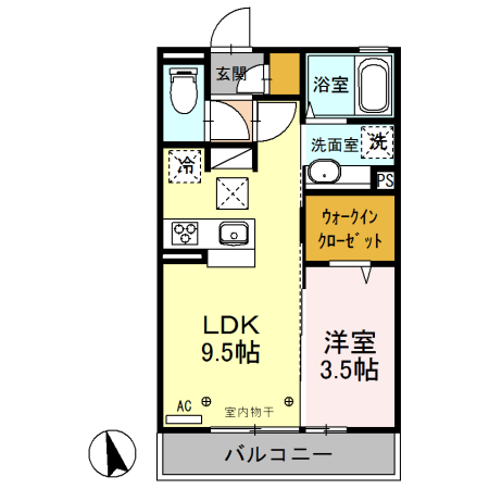 レセンテ プライムの間取り