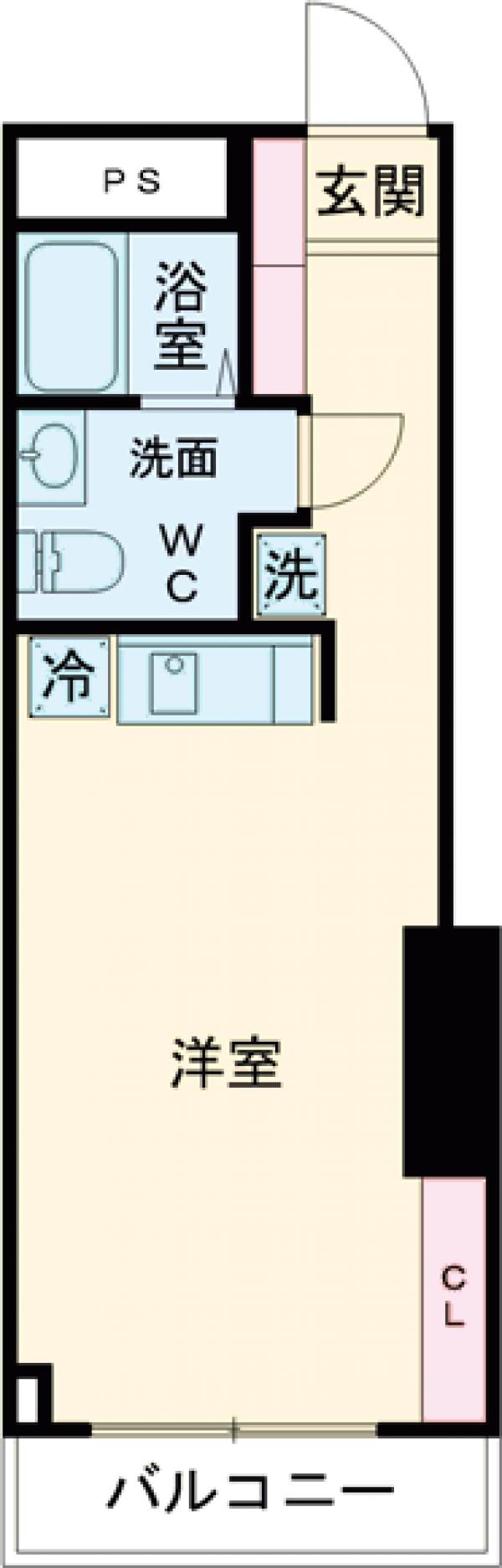 セルベコート笹塚の間取り