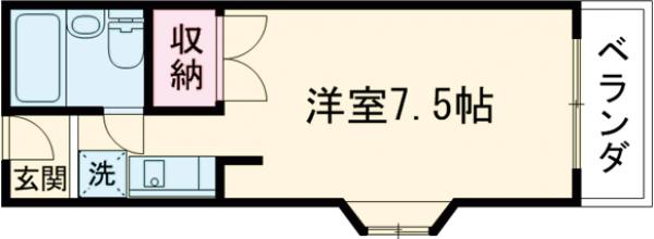 コートクリエイトⅠの間取り