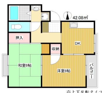 プレミール三鷹の間取り