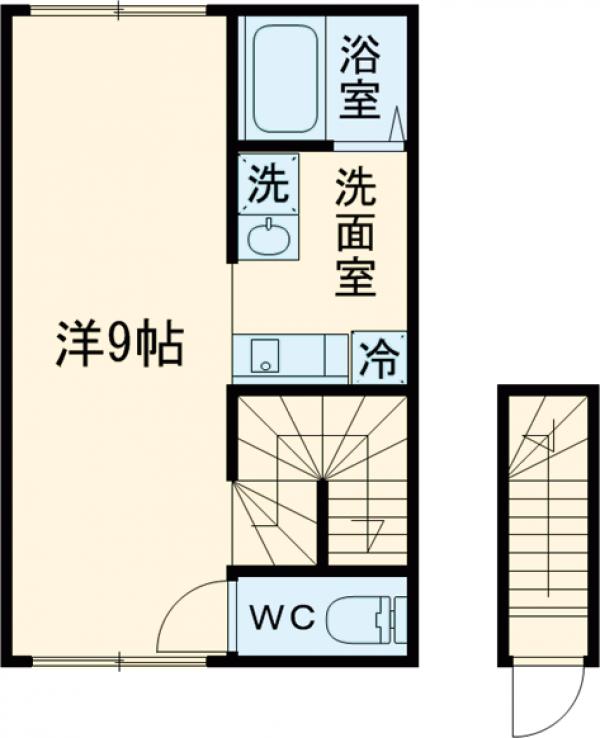 MQuarto瑞江Ⅰの間取り