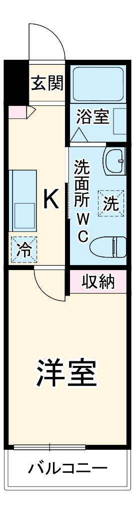 アークリヴェール久喜の間取り