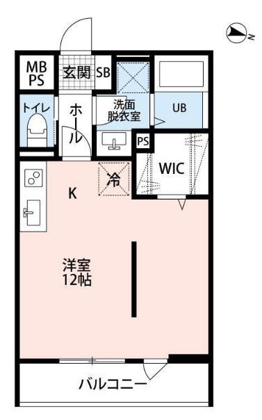 リーブルファイン奈良町Ⅱ1号棟の間取り