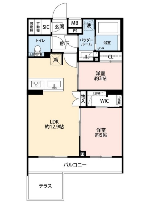 ヴァースクレイシアIDZ中野鷺宮の間取り