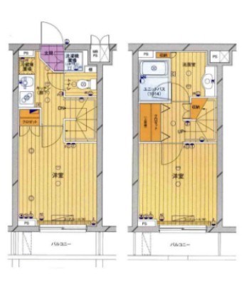 ルーブル高円寺参番館の間取り