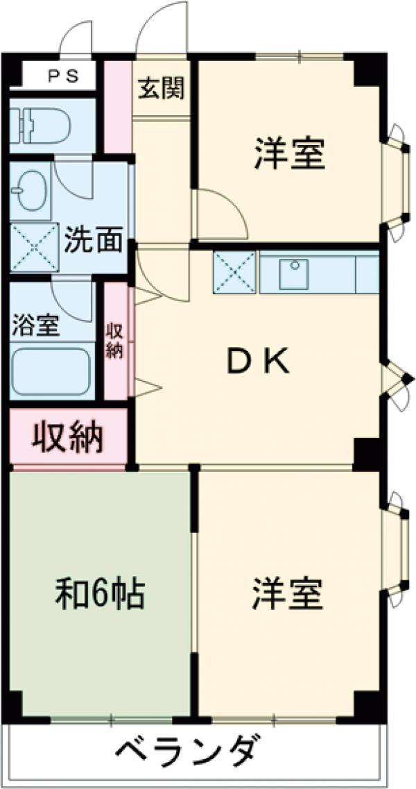 SK小松川の間取り