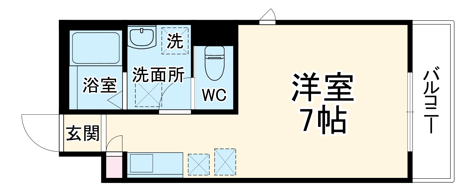 エルフォⅠの間取り