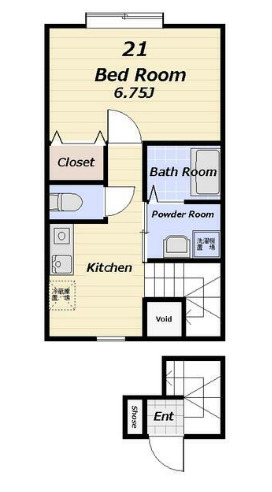 Halemahanaの間取り