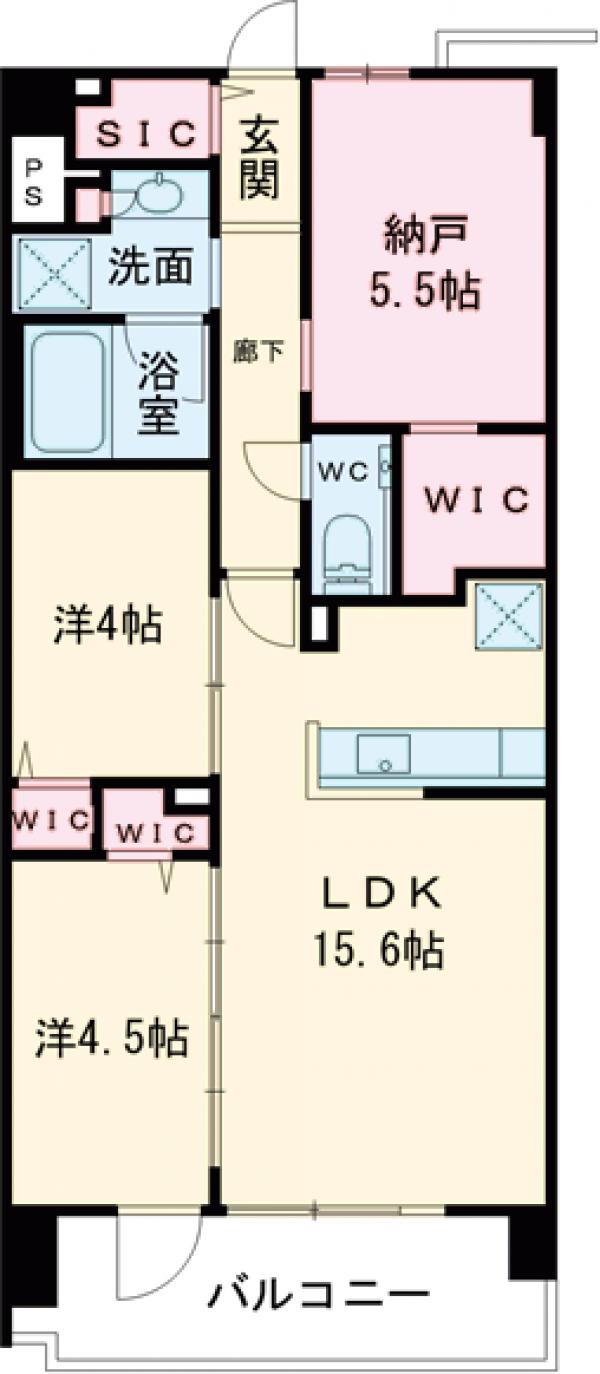 エクセレントシティ瑞江レジデンスの間取り