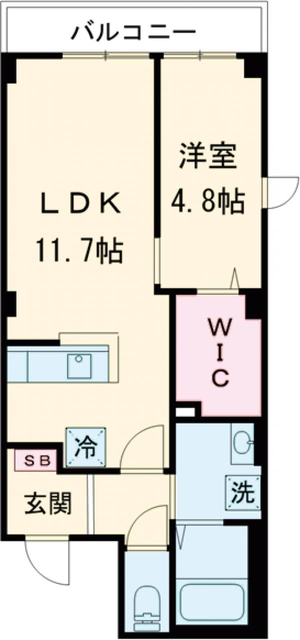 フォレスト べべの間取り